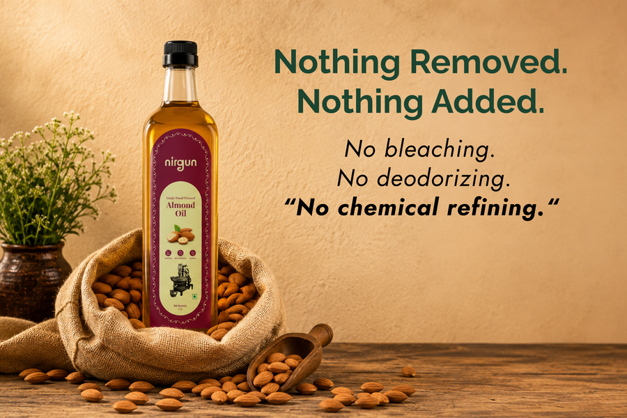 No-Refining to Keep Nutrients Alive.