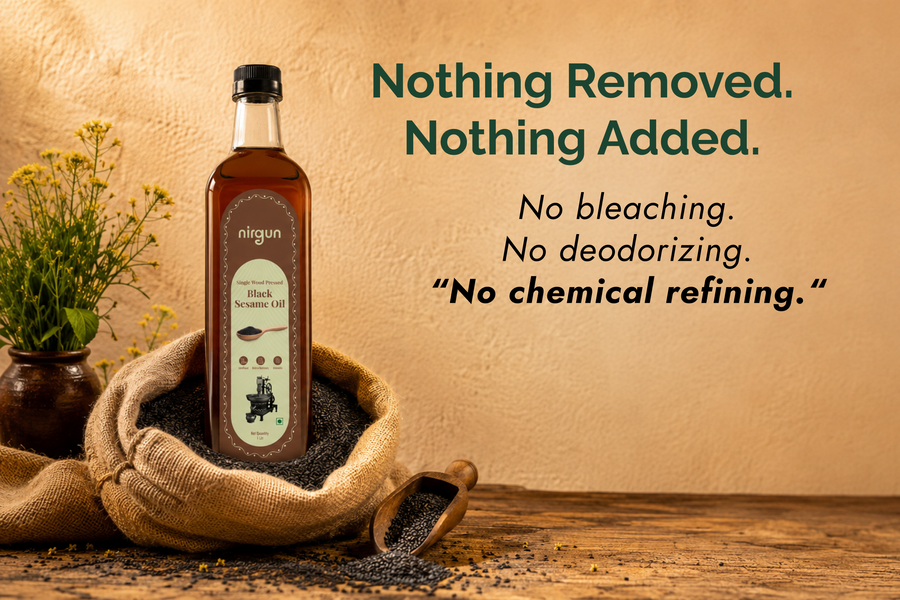 No-Refining to Keep Nutrients Alive.