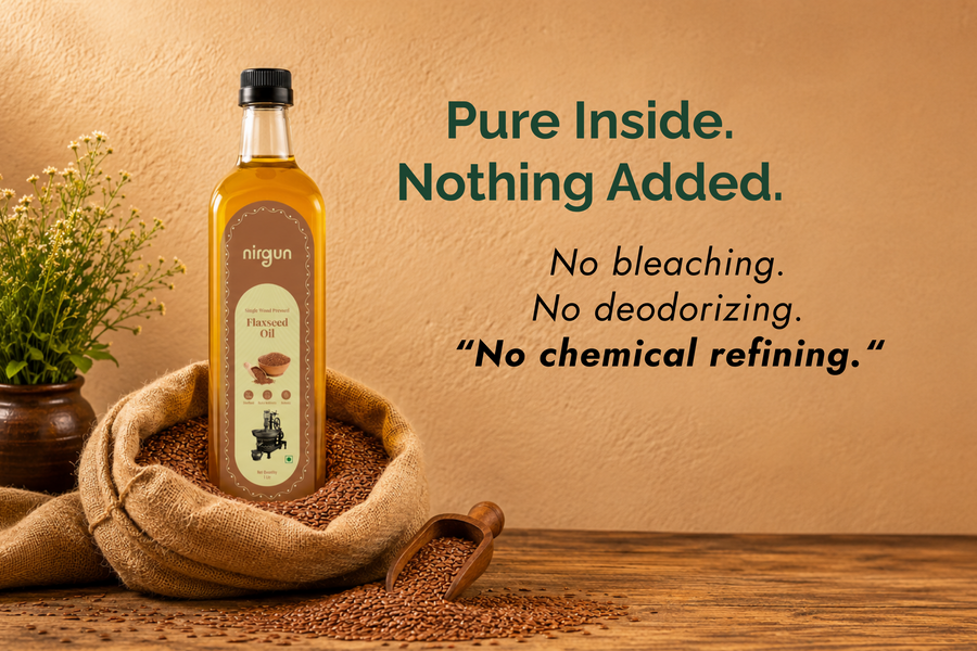 No-Refining to Keep Nutrients Alive.