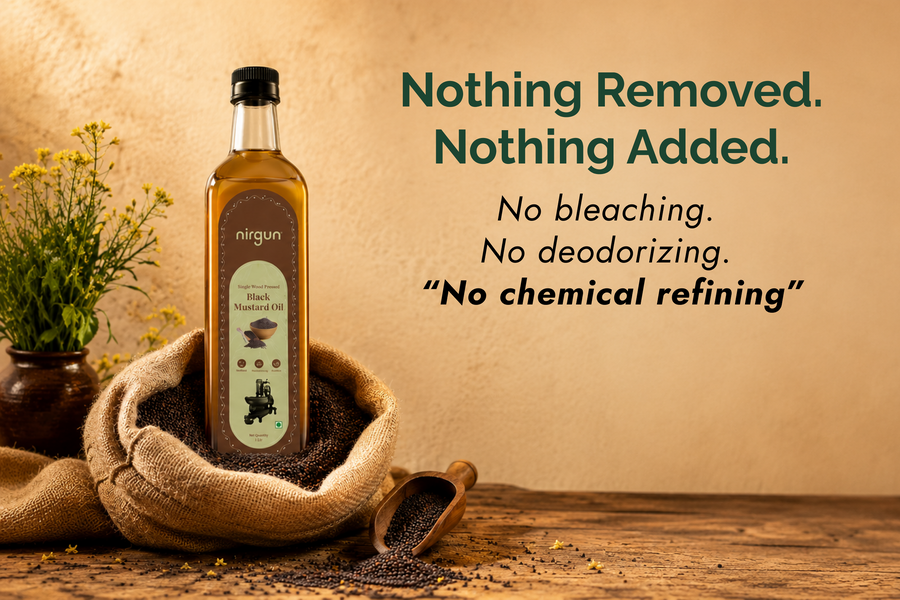 No-Refining to Keep Nutrients Alive.